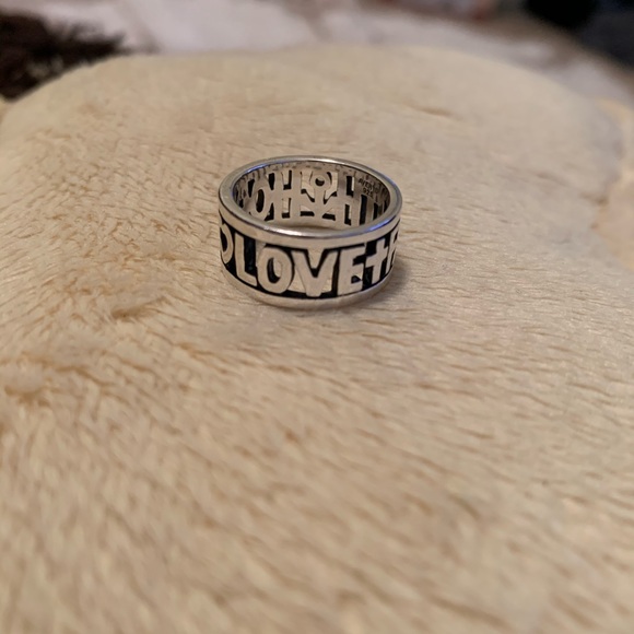 Jame Avery Hope+love+faith ring. Used. - Picture 2 of 4
